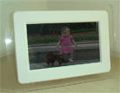 7 inch single function photo frame